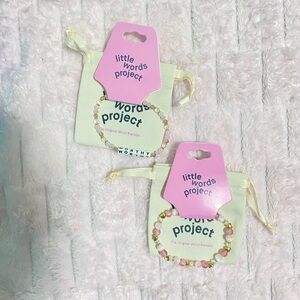 Little words project bracelets
